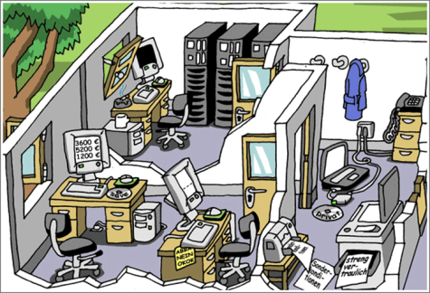 Suchspielbild Büro