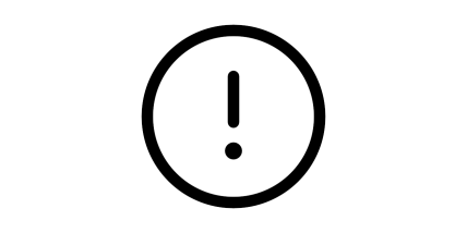 schwarzes Fragezeichen in einem schwarzen Kreis