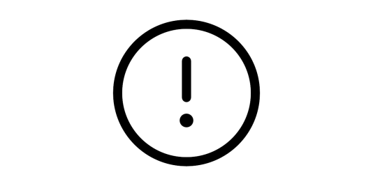 schwarzes Fragezeichen in einem schwarzen Kreis