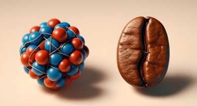 Die Form triaxialer Atomkerne ist mit einer Kaffeebohne vergleichbar.