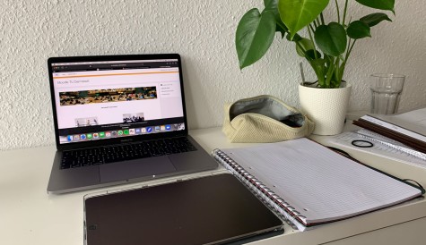 Der Lern- und Arbeitsplatz von Campusreporterin Mia Arnold