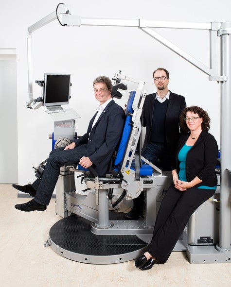 Das Team des Forums interdisziplinäre Forschung (FiF): Prof. Dr. Josef Wiemeyer, Dr. Andreas Gelhard und Heike Krebs (v.l.). Bild: Katrin Binner