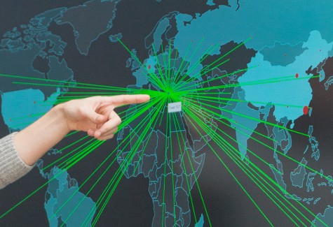 Blick auf einen in Griechenland ausgelegten „Honeypot“: in kurzer Zeit erfolgen Angriffe aus allen Teilen der Welt. (Bild: Jan-Christoph Hartung)