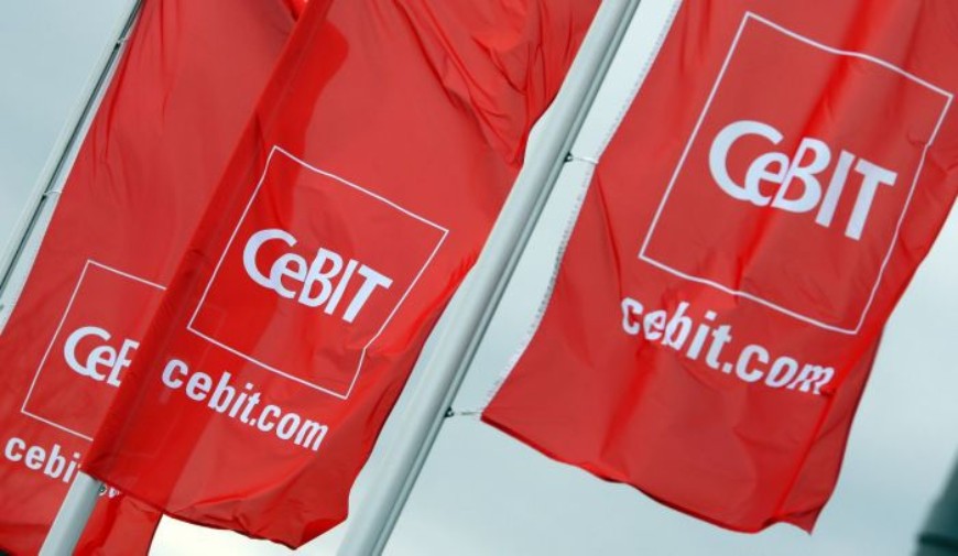 CeBIT-Fahnen