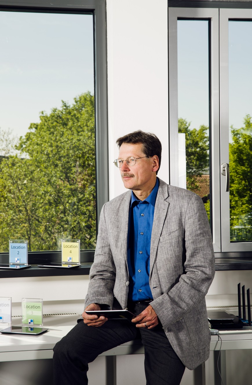 Professor Ralf Steinmetz. Bild: Katrin Binner