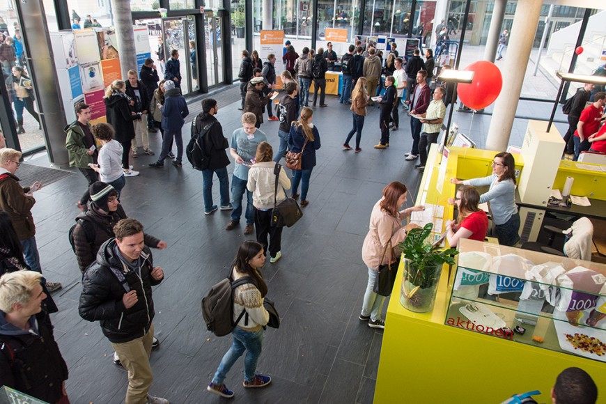 Erstsemesterbegrüßung im karo 5. Bild: Patrick Bal