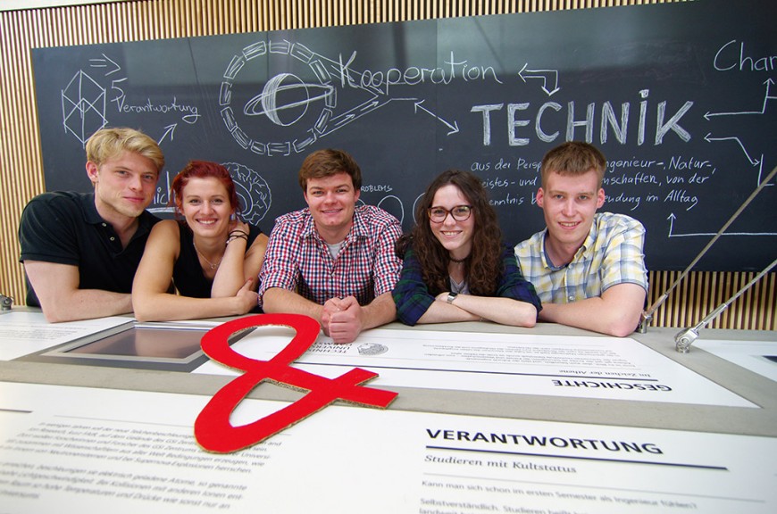 TU-Studierende organiseren Typisierungsaktion. Bild: Noemi Gmahl,
