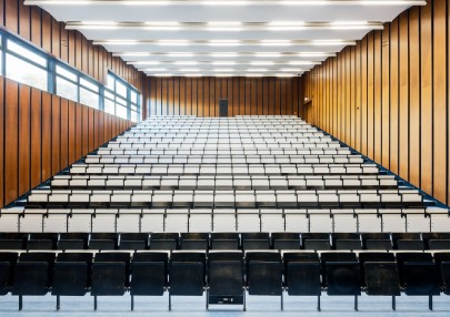 Max-Guther-Hörsaal am Fachbereich Architektur. Bild: Thomas Ott
