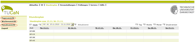 Stundenplan/Kalender ex- und importieren – TU Darmstadt