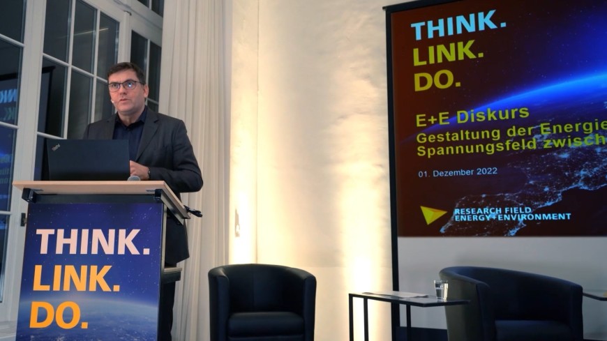 Prof. Dr. Peter Pelz, Sprecher Forschungsfeld E+E