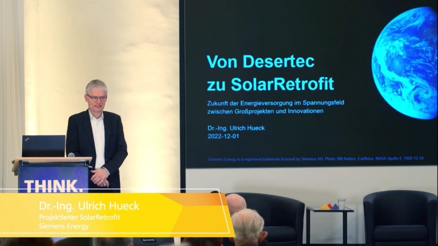 Vortrag Ulrich Hueck (Siemens Energy) bei E+E Diskurs