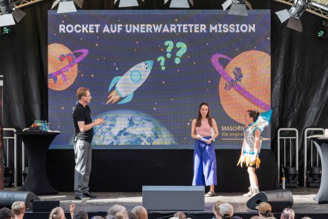 Die ScienceShow "Rocket auf unerwarteter Mission"