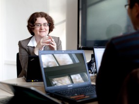 Professorin Dr. Iryna Gurevych vom Fachbereich Informatik der TU Darmstadt. Bild: Katrin Binner