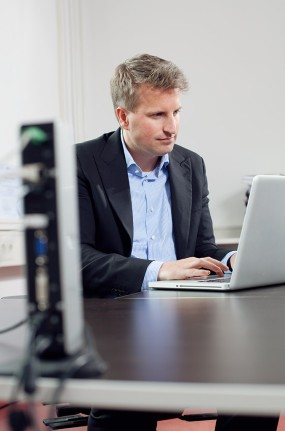 Prof. Dr. Oliver Hinz vom Fachgebiet Wirtschaftsinformatik | Electronic Markets am Fachbereich Rechts- und Wirtschaftswissenschaften an der TU Darmstadt. Bild: Katrin Binner