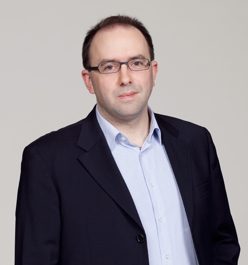 Porträt von Prof. Achim Schwenk. Bild: Katrin Binner