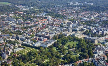 Luftbild TU Darmstadt