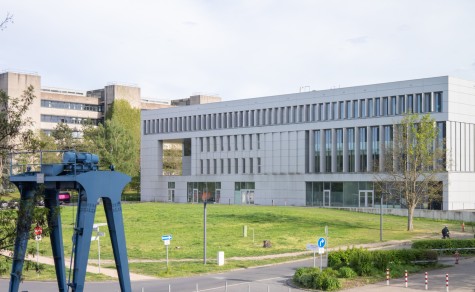 TU Darmstadt Campus Lichtwiese Maschinenbau und Bibliothek