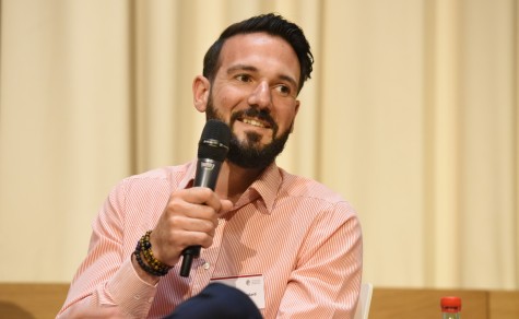 Stephane Foulard with Microphone