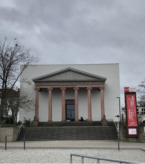 Theater Moeller, Darmstadt, Innenstadt, downtown, Kunst, Art.